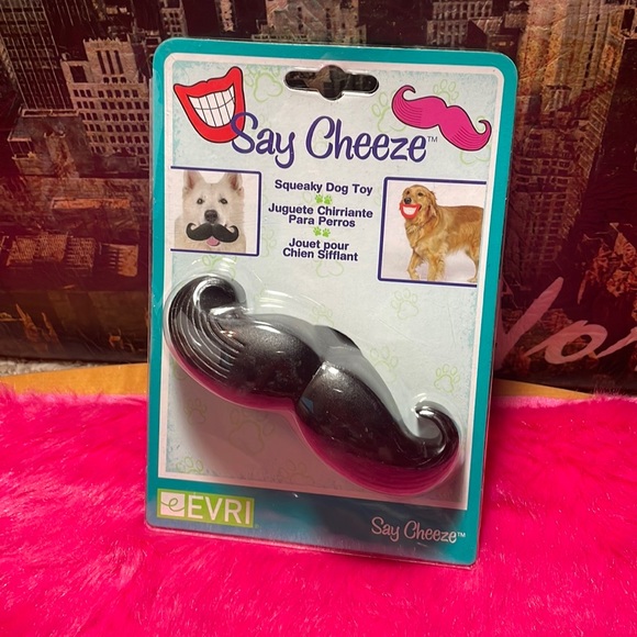 ๐3 for $15๐ Say Cheese Squeaky Dog Toy - Picture 2 of 4